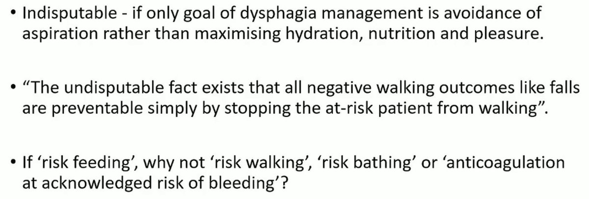 'Why do we call it 'Risk Feeding' instead of 'Risk of Not Feeding'?'