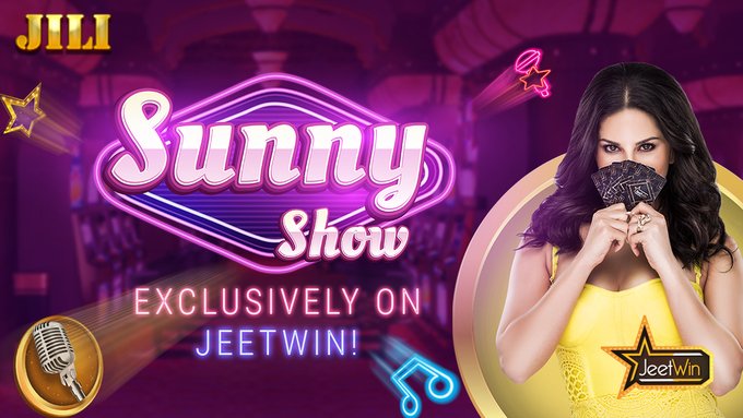 Hey guys, I have a surprise for you! You can now play Sunny Show game from Jili featuring me
on @JeetWinOfficial