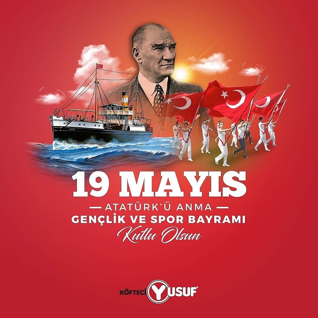 19 Mayıs Atatürk'ü Anma Gençlik Ve Spor Bayramı Kutlu Olsun 💐