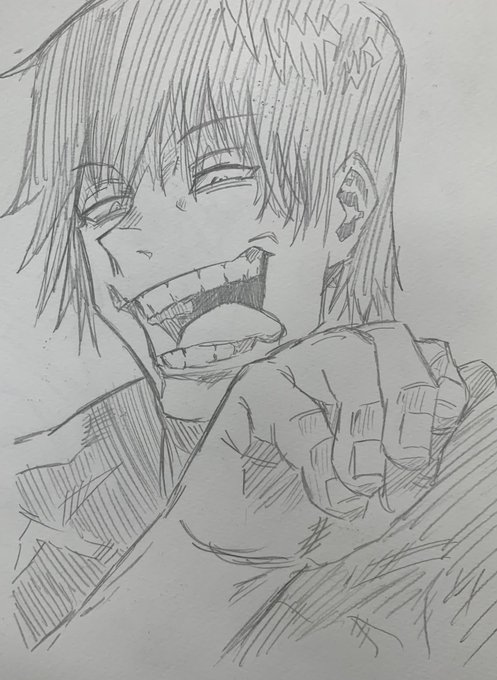 悪い人たち模写した 