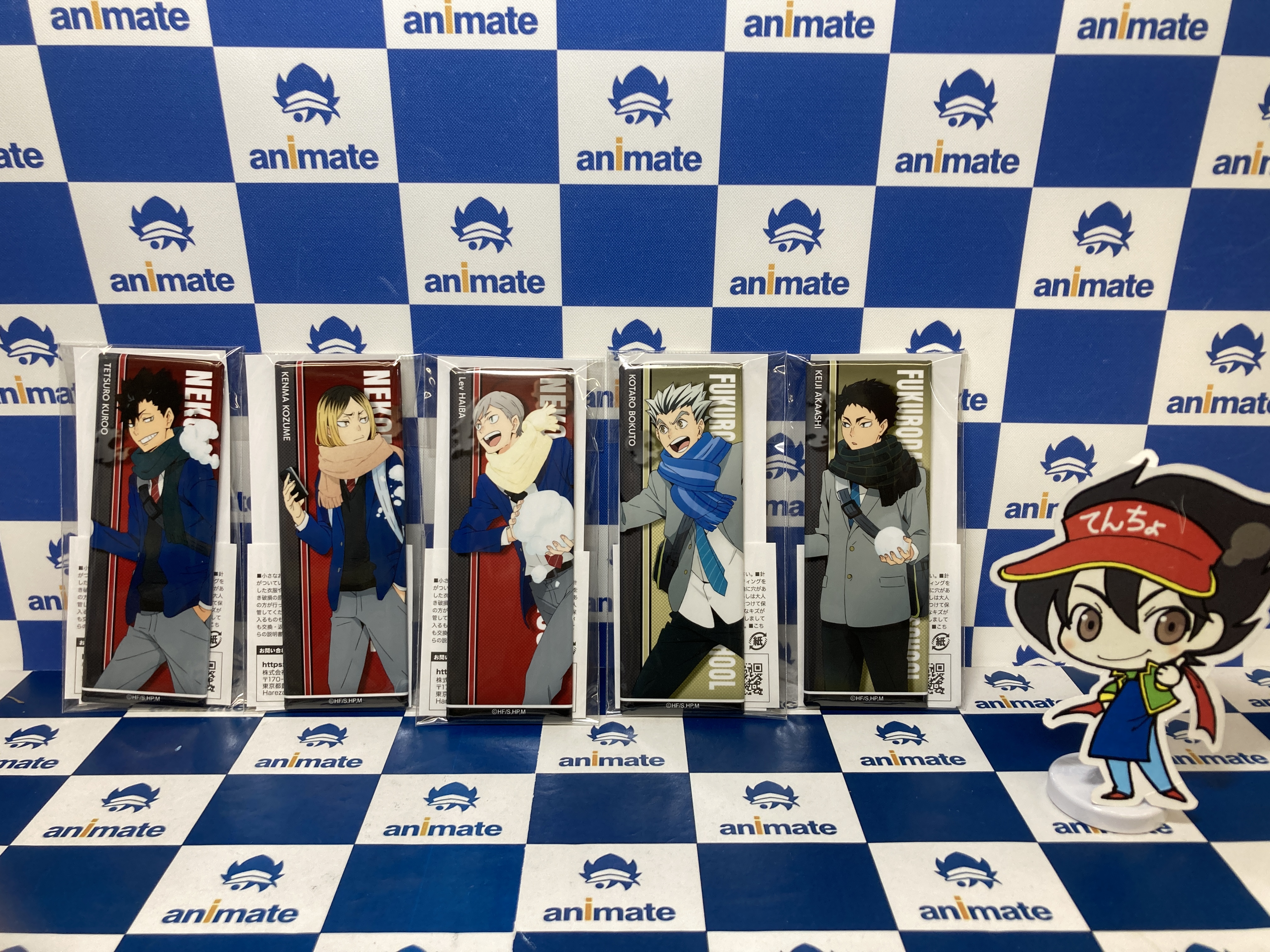 アニメイト浜松 グッズ入荷情報 ワールドトリガー の ラバーストラップコレクション だる ん ラバーストラップ セット と ハイキュー の ロング缶バッジ ステッカーシート 応援団 が入荷致しましたウナ 是非お気に入りのアイテムを手