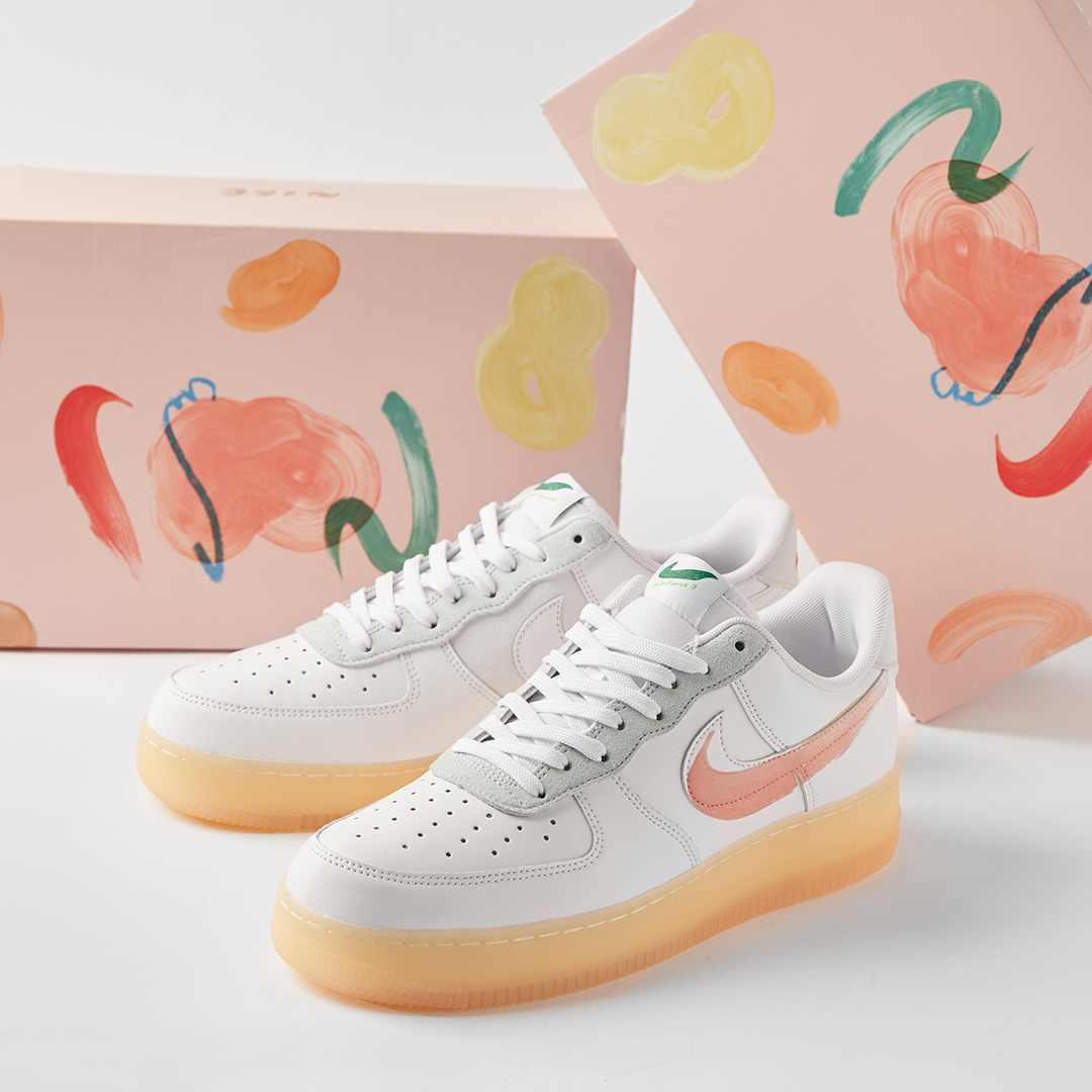 Flyleather Sneakers Mayumi Yamase Nike Air Force Nike X Mayumi