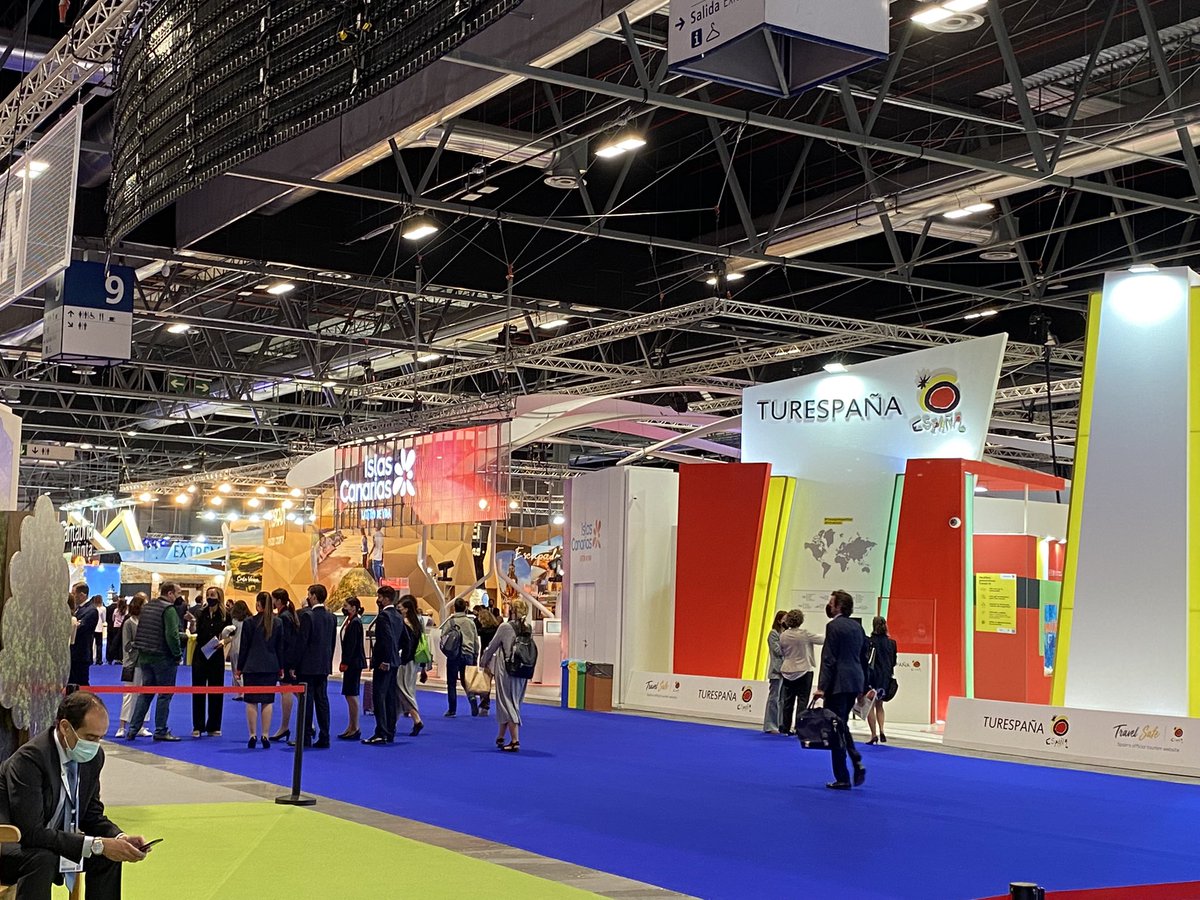 Realmente emocionante, volver a ver reactivada la actividad ferial con este gran acontecimiento de la Industria Turistica <a href="/fitur_madrid/">FITUR</a> Grandes medidas de Seguridad y perfecta organización <a href="/IFEMA/">IFEMA MADRID</a> MaADRID