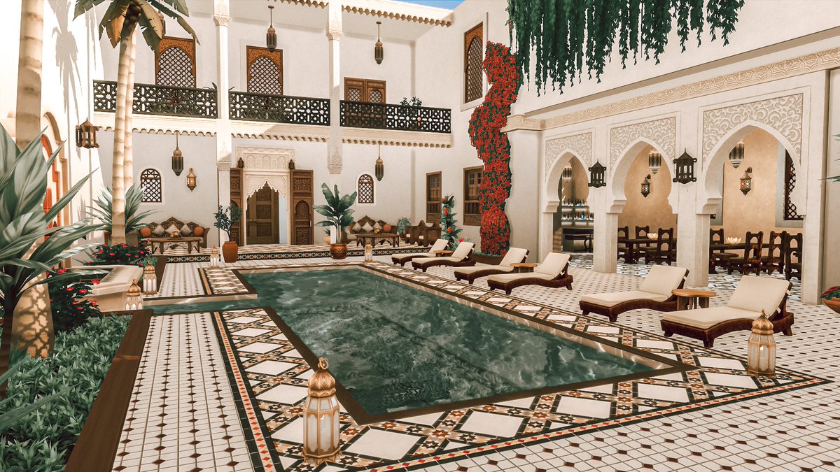 KawaiiFoxita's tweet image. Little Riad Courtyard (No CC)

This is by far the most beautiful pack @TheSims have released. I love it so much. 🥰

More pictures in the comments. 

#TheSims4 #ShowUsYourBuilds #CourtyardOasisKit