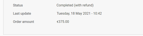 MR05489253's tweet photo. Anyone able to shed any light on what my portal shows for my Hampden Park tickets? On tickets screen it shows as 'Purchase - ticket allocated' but then on order confirmation it shows 'Completed (with refund)'. I haven't had an email yet to clarify either way. #EURO2020 https://t.co/bP2VvTkaV3