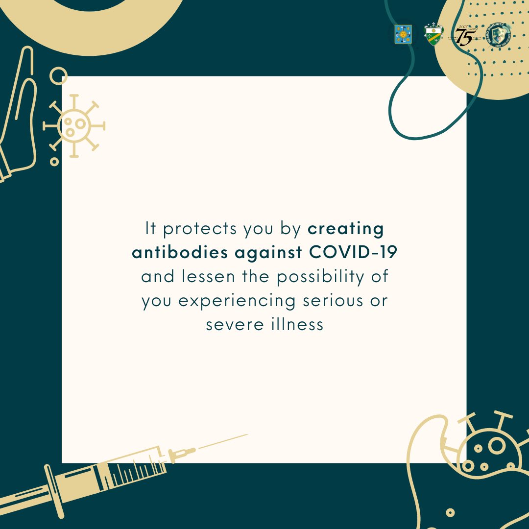 heardimmunity_'s tweet photo. Have you heard? Vaccines do not only protect you, but it also protects the people around you! 👥

Learn more about the other benefits of COVID-19 vaccines in the pictures below! 

1/n https://t.co/0CV6EXR4xh