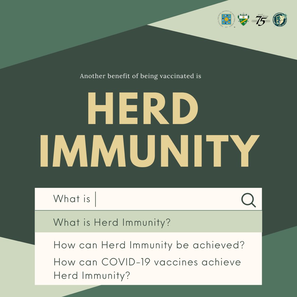 heardimmunity_'s tweet photo. Have you heard of herd immunity? Well, it’s another benefit of vaccination! 💉

Find out what herd immunity is by checking out the pictures below! 👀

1/n https://t.co/In8N7fOzUR