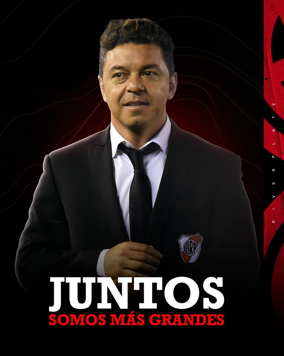 VAMOS TODOS UNIDOS.
#JuntosSomosMásGrandes ⚪🔴⚪