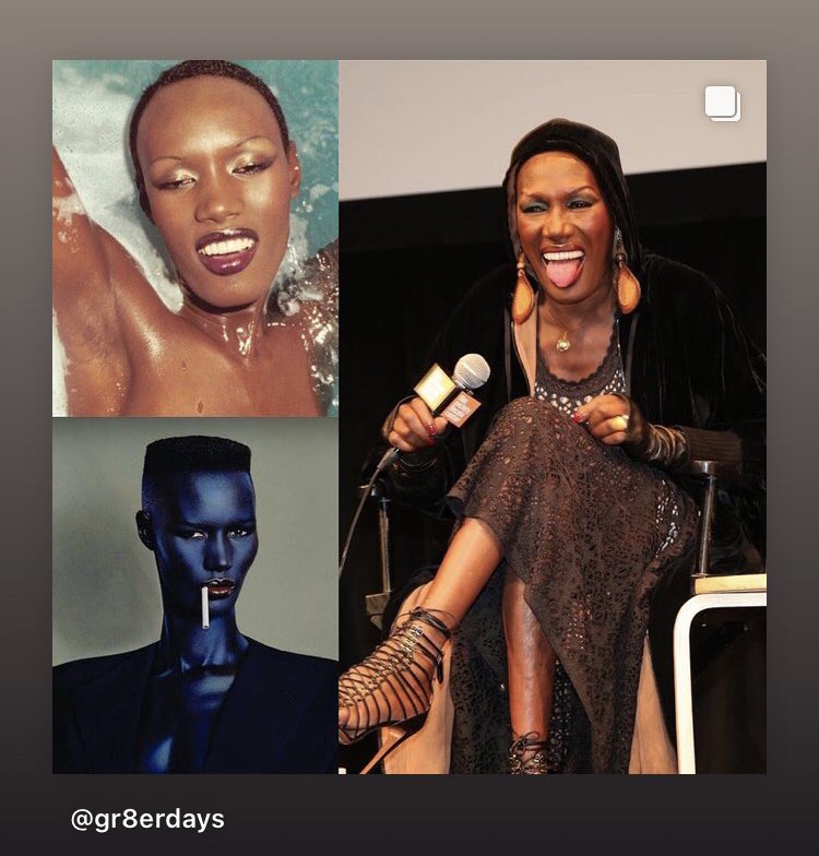 Happy 73day birthday Grace Jones!!

I still remember you, Strangé, and your perfume in Boomerang. 