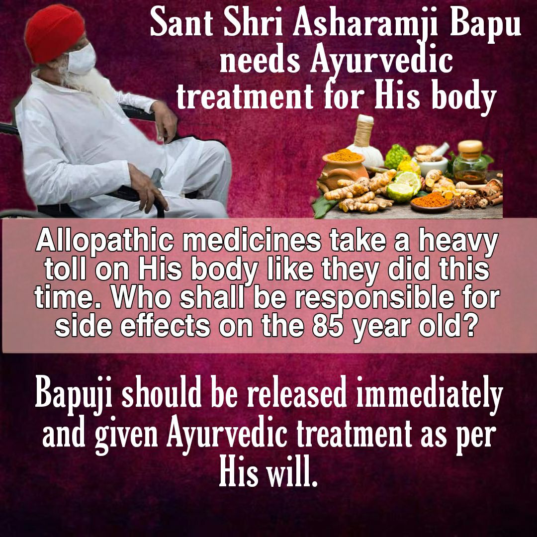 @neelam_tndn #AyurvedicTreatment4Bapuji