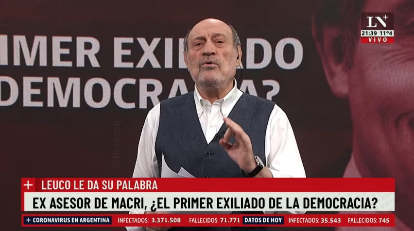 rinconet's tweet photo. El ex funcionario kirchnerista que era llamado a indagatoria era un corrupto. El ex funcionario macrista que escapa a una indagatoria es un exiliado. #Léxico https://t.co/dH3YntpmsF