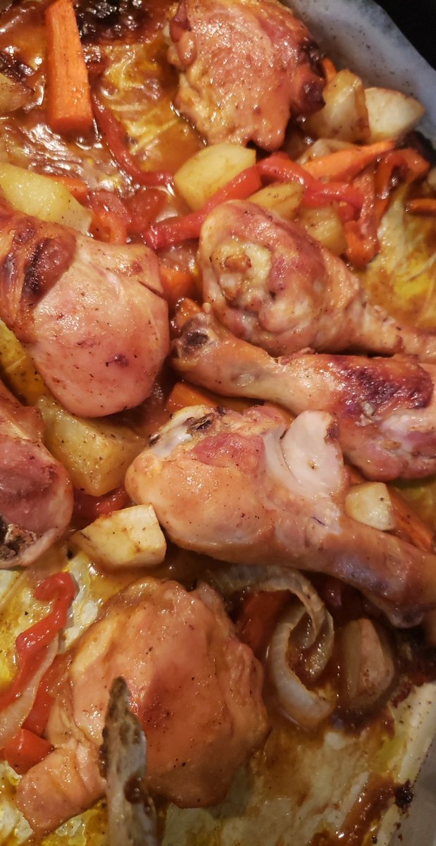 Made this baking sheet of teriyaki goodness thanks to today's <a href="/rachaelray/">Rachael Ray</a> &amp; <a href="/RachaelRayShow/">Rachael Ray Show</a> came out so delicious