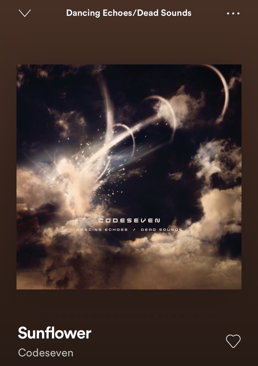 FIERCEDAD's tweet image. Quite possibly the most underrated album of my lifetime, in my honest opinion #Codeseven #DancingEchoes