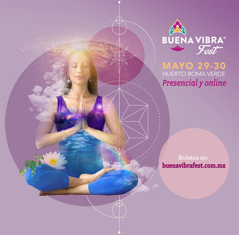 Nos vemos en el <a href="/BuenaVibraFest/">Buena vibra Fest</a>  29 - 30 de Mayo en <a href="/HuertoRomaVerde/">RomaVerde</a> 
#buenavibrafest #soybuenavibra