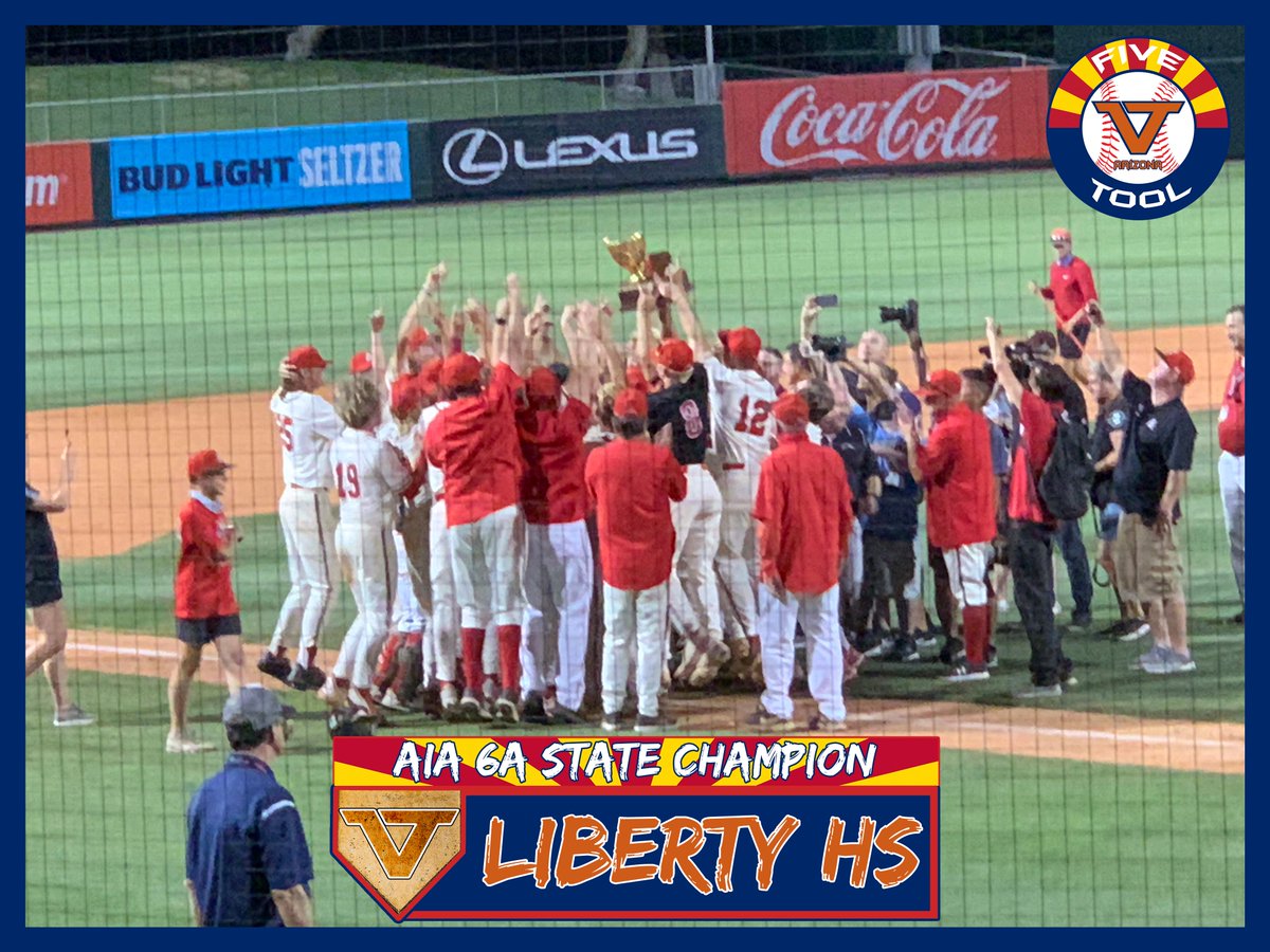 🏆CHAMPIONS🏆

Congrats to @libertylionsaz on winning the 2021 AIA Baseball 6A State Championship! #WatchEm
