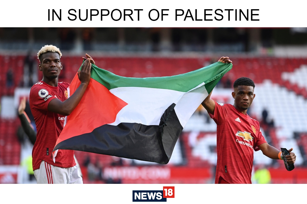 News18 Sports S Tweet Manchester United Players Paul Pogba And Amad Diallo Show Support For Palestine Football Palestineonstrike Gaza Read Trendsmap
