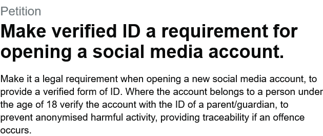 stueymaco's tweet photo. So requiring ID infringes upon rights and discriminates against 3.5m people who don't have it when it comes to a Twitter account, but when exercising the democratic right to vote, it's of no concern? https://t.co/YxVLT7x6TE