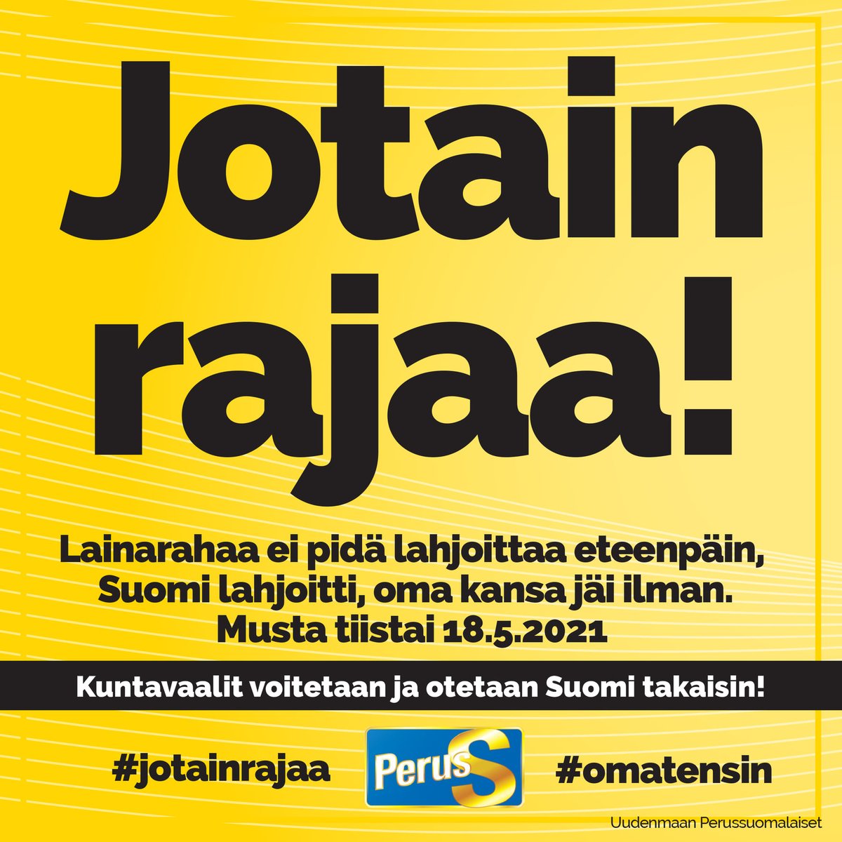 kaiarilundell's tweet image. #elpymispaketti #elpymisrahasto #elpymisvaeline  #liittovaltio #vantaanperussuomalaiset #uudenmaanperussuomalaiset #perussuomalaiset #kuntavaalit2021