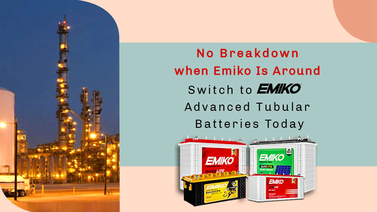 A True companion never lets you down. Emiko Batteries for all your commercial and industrial needs.

#Emiko #EmikoBatteries  #batterymanufacturerindia #batterymanufacturer #tubularbatteries #tubularbattery #InverterBattery #solarbattery #PowerSolutions #makeinindia