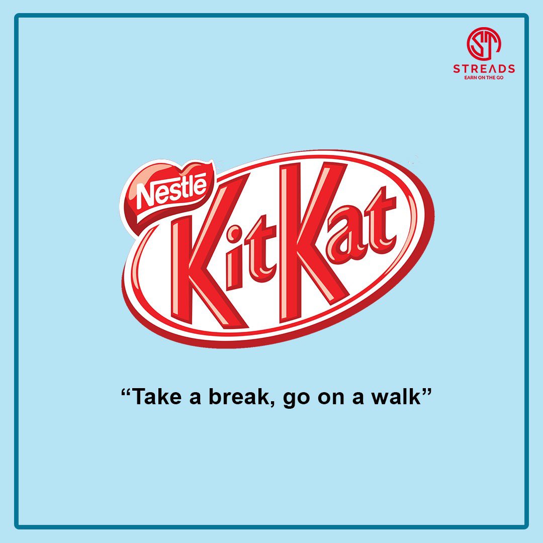 FitStreads's tweet photo. Lacking Motivation? Here we have created new motivational taglines based on popular brands tagline to help you kick start your new #fitnessjourney 

.
.
#streads #motivational #fitness #fitnesslifestyle #fitnessgoals #walkingapp #stepchallange #fitnessaddiction #fitnessathome https://t.co/xv6dafQ9cT
