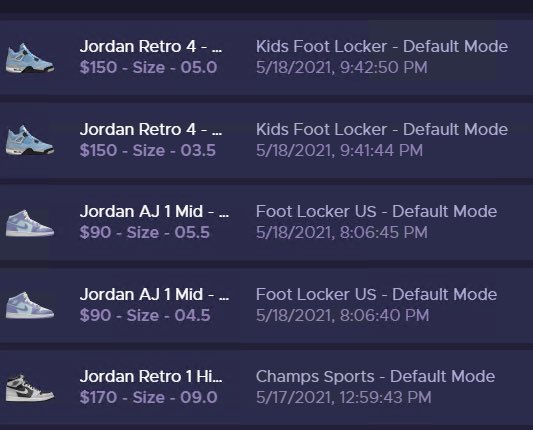 sergiowazhere's tweet image. Thanks to
@paradoxnotify
@_helloworld @ProxyPretty 
For the 👟🤤