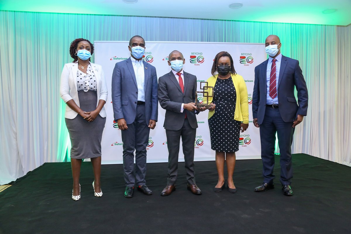 This award wouldn't have been possible without the innovative team made up of over 6,000 <a href="/SafaricomPLC/">Safaricom PLC</a>  staff, who work every minute to ensure that we deliver a great network experience and relevant solutions that meet our customers’ needs.