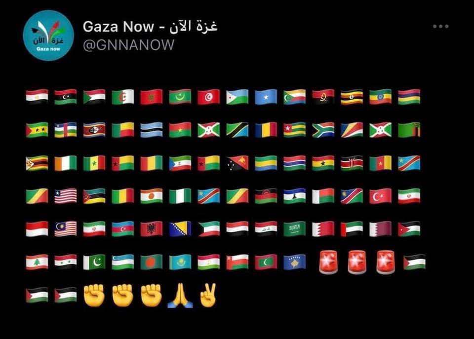 JoyRudyy's tweet photo. Hampir 1 dunia sedang Solidariti untuk rakyat Palestine 🙏🏼🙌🏻

Teruskan kasi Israhell Koyak ! https://t.co/8lyufxkigv