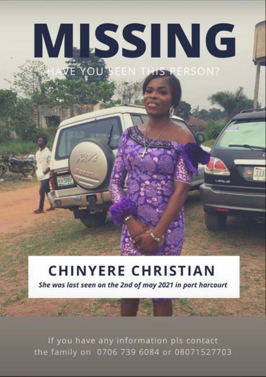 Tinu_Wealth01's tweet photo. Missing person. Please retweet https://t.co/NQuLrbnv6i