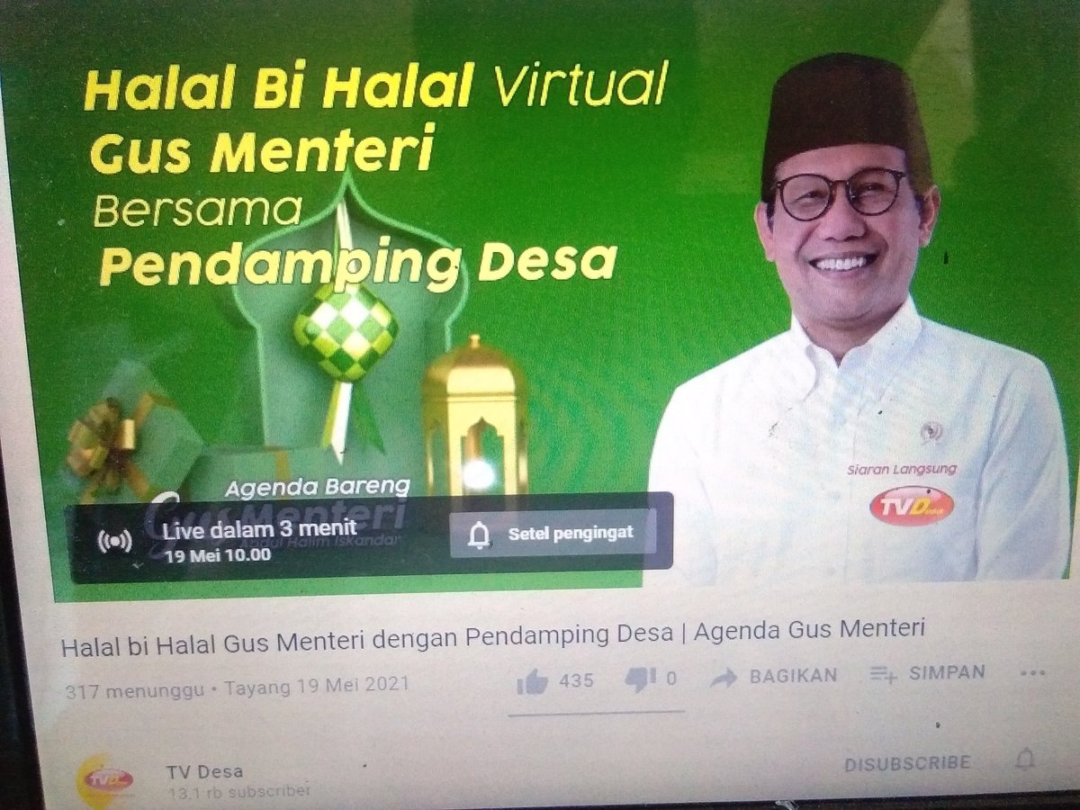Halal Bihalal Gus Menteri dan Pendamping Desa 
#PendampingDesa
<a href="/jokowi/">Joko Widodo</a>
<a href="/halimiskandarnu/">ABDUL HALIM ISKANDAR</a>
@Kemendespdtt
<a href="/ditjenpdp/">Ditjen PDP Kemendes PDT</a>
<a href="/imansyukri/">Iman Sukri</a>
<a href="/malik_haramain/">malikharamain</a>
<a href="/taufikmadjid71/">IG : taufik.madjid</a>
@yusradaridesa
@fachrilabalado
<a href="/SukoyoKasekpro/">Sukoyo</a>
<a href="/berandadesaID/">#KangenDesa</a>