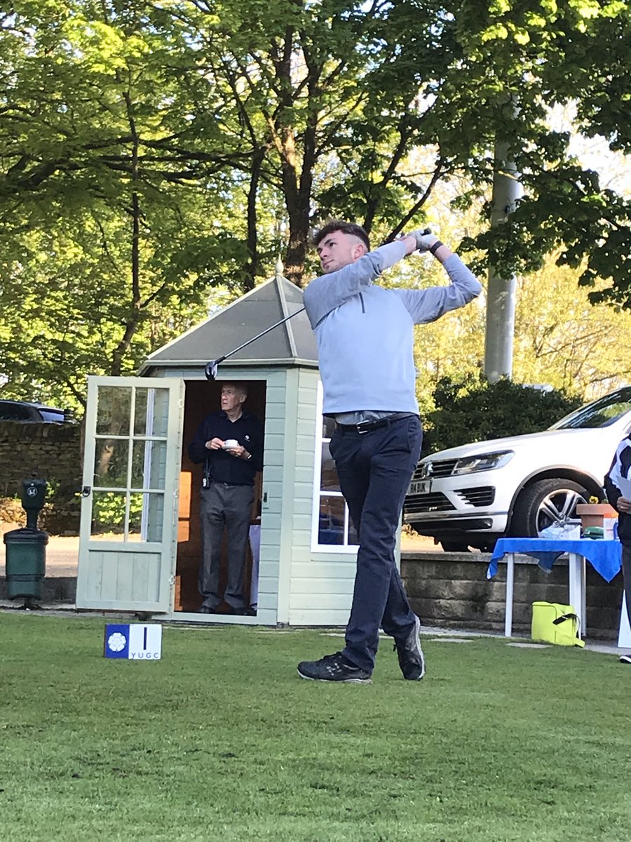 ⁦@brackenghyllgc⁩ Henry Croft in game 1 today here at ⁦@Northcliffegc⁩