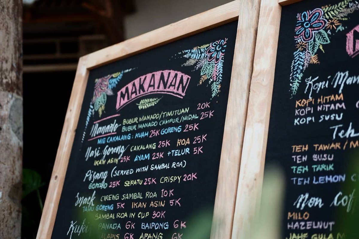 Tahukah Anda bahwa proses pembuatan Daftar Menu dari kapur <a href="/chalkboardjogja/">IG : Chalkboardjogja</a> tidak selamanya berjalan mulus. Kadang sudah jadi harus di cat ulang lalu nulis kapur lagi karena tulisan terlalu panjang, kurang tengah atau…

📸 instagram.com/p/CPC0d1TnXHQ/ via tweet.photo