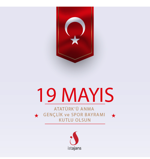 19 Mayıs Atatürk’ü Anma, Gençlik ve Spor Bayramı’mız kutlu olsun. 🇹🇷
#19Mayıs1919