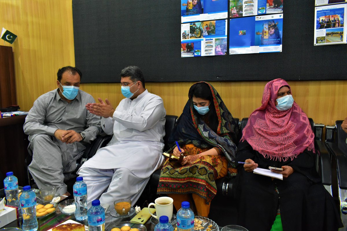 WESSPk's tweet photo. Quarterly Progress Review Meeting was conducted by GIZ RMSP team for the project of #UrbanCohesionHub #Quetta. This project is funded by the German Federal Foreign Office and implemented through GIZ RMSP https://t.co/k8m8X2fa4N