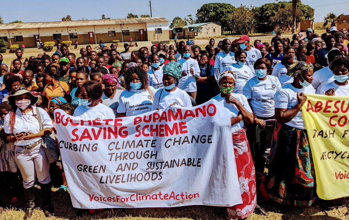 nkwoolley's tweet photo. Today I addressed communities in #Chanyanya at launch of @wwfzambia's Voices for #ClimateAction.

This area is home to UK-backed #ChiansiIrrigation project which reduces farmers’ vulnerability to drought by providing year-round access to water for crops.

@InfracoAfrica @PIDGorg https://t.co/I7ynTYhvNt