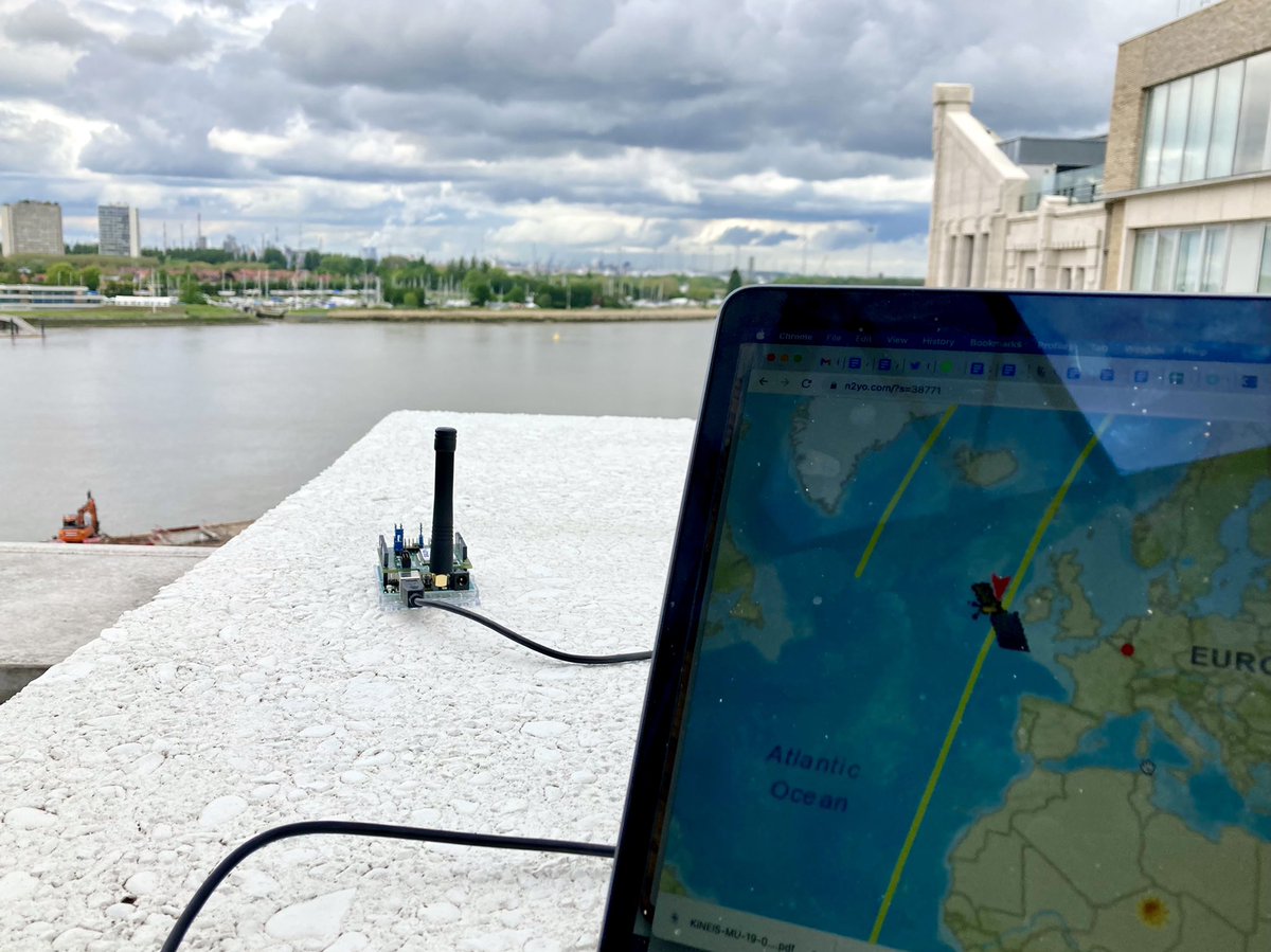 Satellite IoT met zicht op Linkeroever? Yes we can.