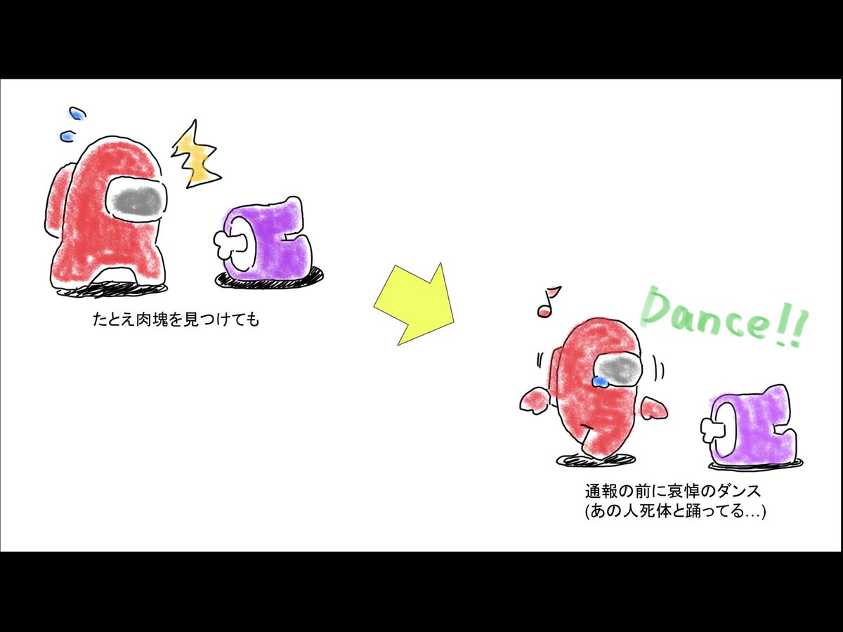 AmongUsのエンジョイ向けバリアントルール「Among Dance」です。みんなが踊り狂っている間に船が沈んだら楽しいと思って… 