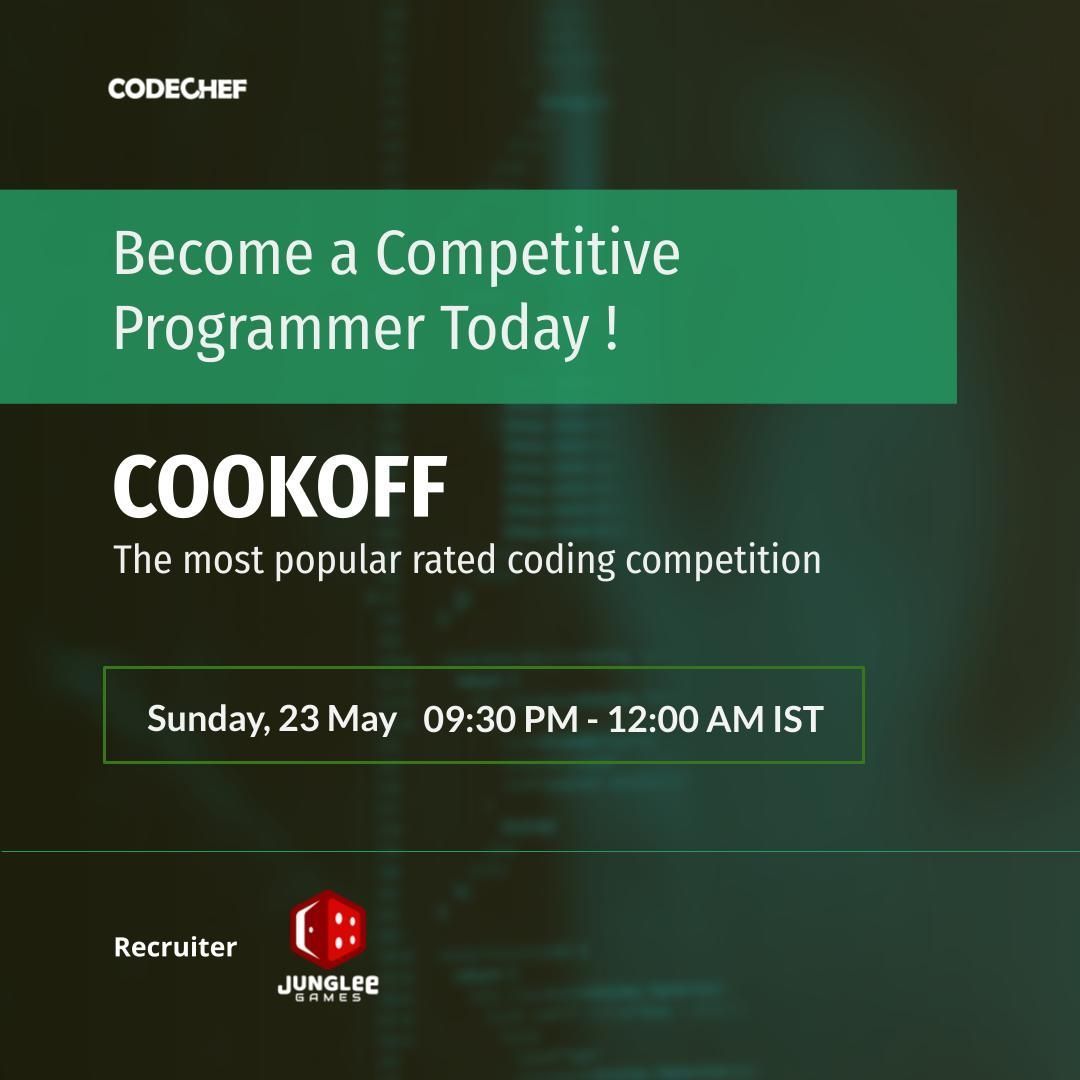 CodeChef on Twitter "If you think it’s hot this May, wait until the