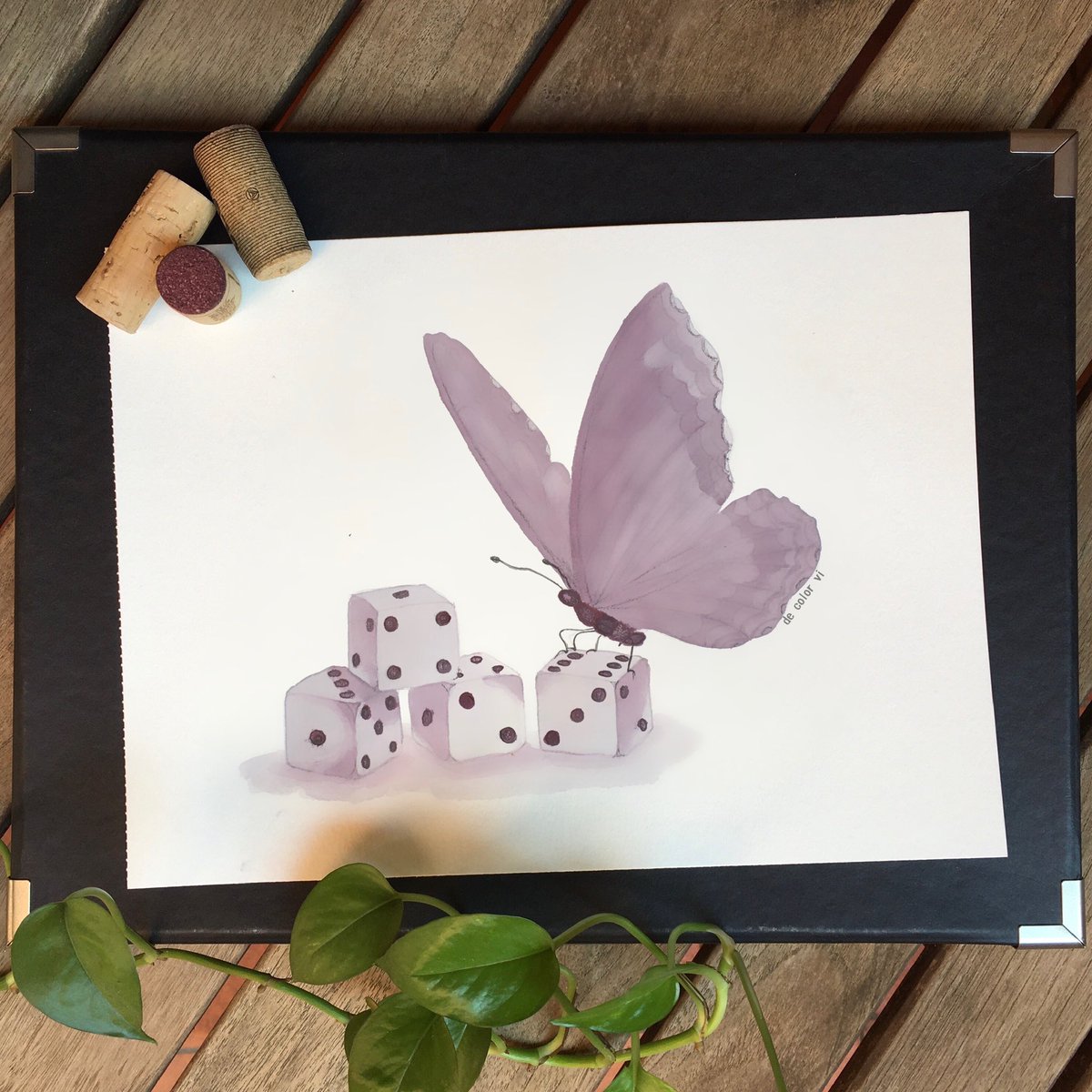 a l’atzar 🎲🦋

🍇 syrah i ull de llebre
🌍 <a href="/dopenedes/">DO Penedès</a> ⠀⠀⠀⠀⠀⠀⠀⠀⠀
📐 29,7 x 21 cm ⠀⠀⠀⠀⠀⠀⠀⠀⠀

#decolorvi #vicatalà #winepainting #wine #nofilters #makeartnotwar #illustration #winelover #enjoywine #winetime #handdrawing #redwine