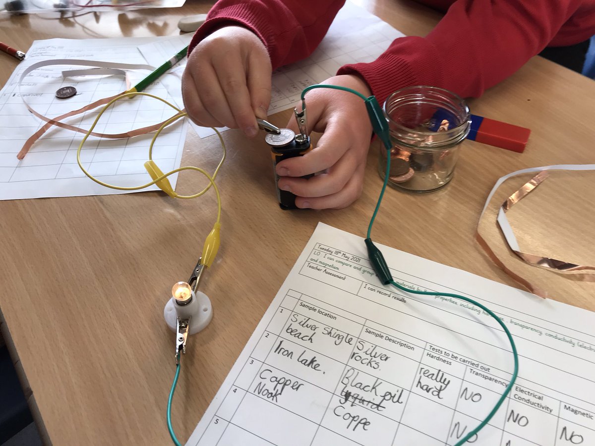 WhetstoneYear5's tweet photo. Yesterday afternoon we tested the samples left by the wizard last week.  Each sample was from a different area of Alchemy Island. https://t.co/gbeRMC0i7q