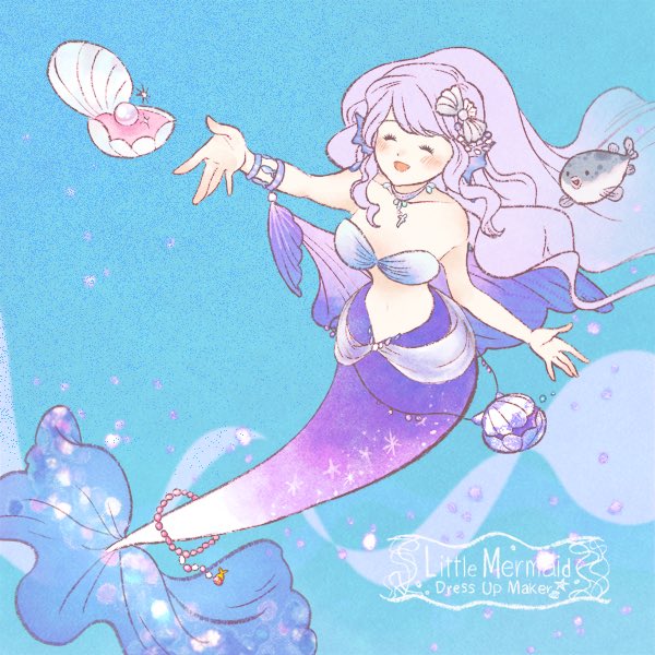 人魚姫のtwitterイラスト検索結果 古い順