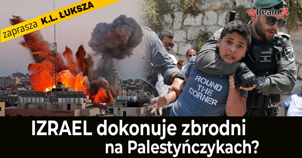 wrealu24_pl's tweet photo. #IZRAEL dokonuje zbrodni na Palestyńczykach?! #Świat jest BEZRADNY! @DariuszMatecki @krz_luksza 

LINK DO PROGRAMU: https://t.co/DrT5XHpaT9

#DEMO Nowej #PlatformyVideo! Zapraszamy Darczyńców na https://t.co/fvvwA41YI8 do testowania platformy. https://t.co/rjqVg2Dmkg