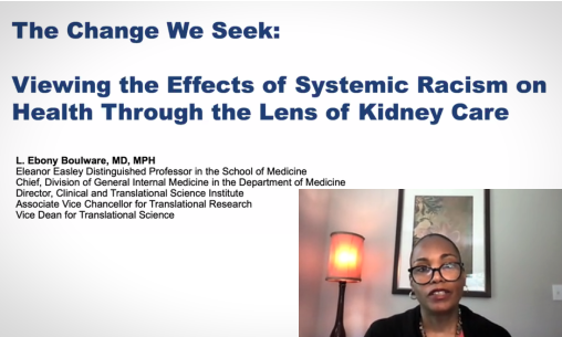 Duke_GIM's tweet image. Dr. @EbonyBoulware's recent grand rounds: effects of systemic racism on health ow.ly/EIEX50EPwcO