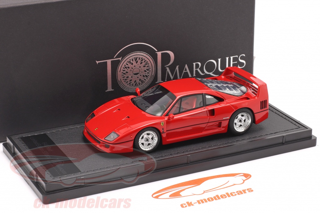 #Ferrari F40 1987 #automodelli #modellautos #modelcars #miniatures scale 1:43 lim 500 pcs by #TopMarques check out ck-modelcars.de/de/topmarques-… 👍👍👍👍👍