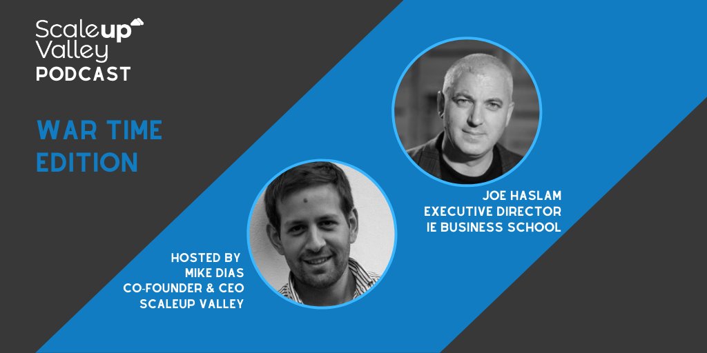 “If the decisions you make are highly important, probably you need to make less of them."
- Joe Haslam, Executive Director, IE Business School on the Scaleup Valley podcast