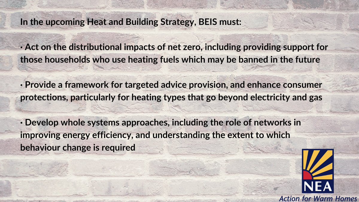 It is expected that the UK Government will soon publish its Heat and Building Strategy. It must deliver for fuel poor households.