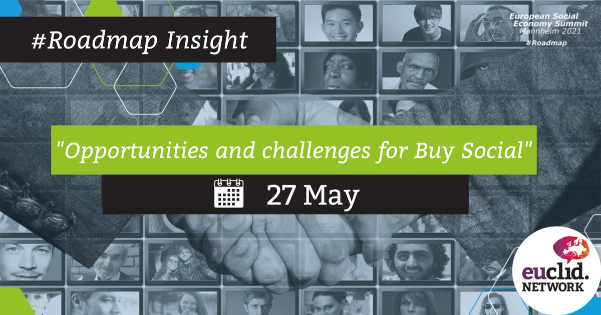 Buying social is about using your money to create a positive impact on the world.

📅On May 27, at the @euses conference, we will speak about #BuySocial with representatives from the initiatives around 🇪🇺, #SocEnts &amp; corporate purchasers. 

Register here👉bit.ly/3w5LYAi