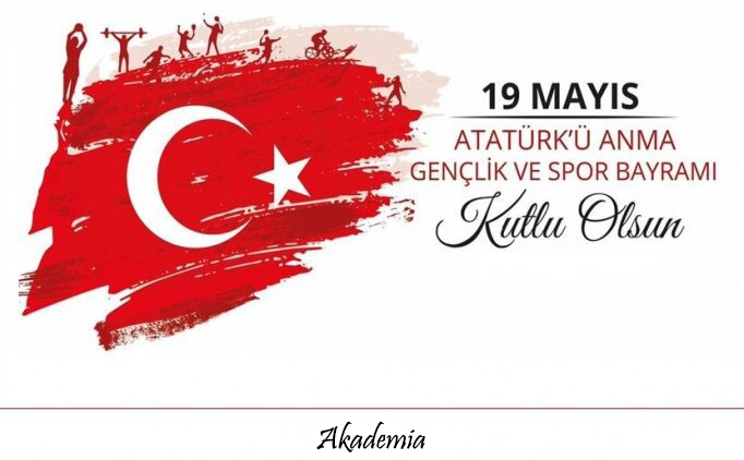 akademia_app's tweet photo. #19MAYIS , millet egemenliğine dayalı bağımsız Türkiye Cumhuriyeti'ne giden yolun ilk adımıdır. 

#19MAYIS  Atatürk 'ü Anma Gençlik ve Spor Bayramımız Kutlu Olsun!

Gazi Mustafa Kemal Atatürk ve silah arkadaşlarını rahmetle ve minnetle anıyoruz. https://t.co/ughGyQ3Afz