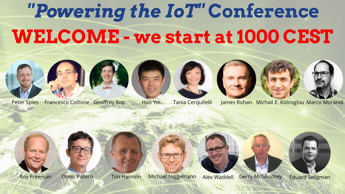 EnablesEU's tweet photo. We've been organising &amp; looking forward to this event for many months....and today's the day😀

Wishing all our speakers best wishes for their presentations during this IoT Conference.

#IoTConf #PoweringIoT2021 #EnergyHarvesting https://t.co/zOoBmiYbTs