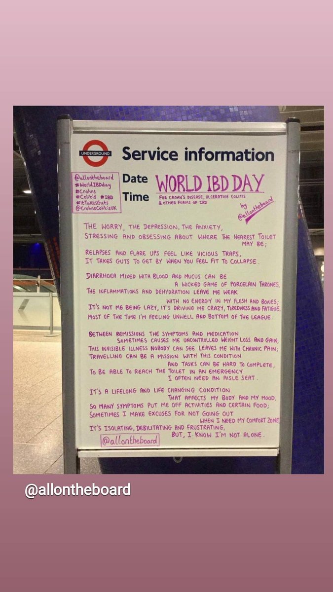 Megan69846593's tweet photo. #WorldIBDDay @CrohnsColitisUK https://t.co/BBN4YFaG75