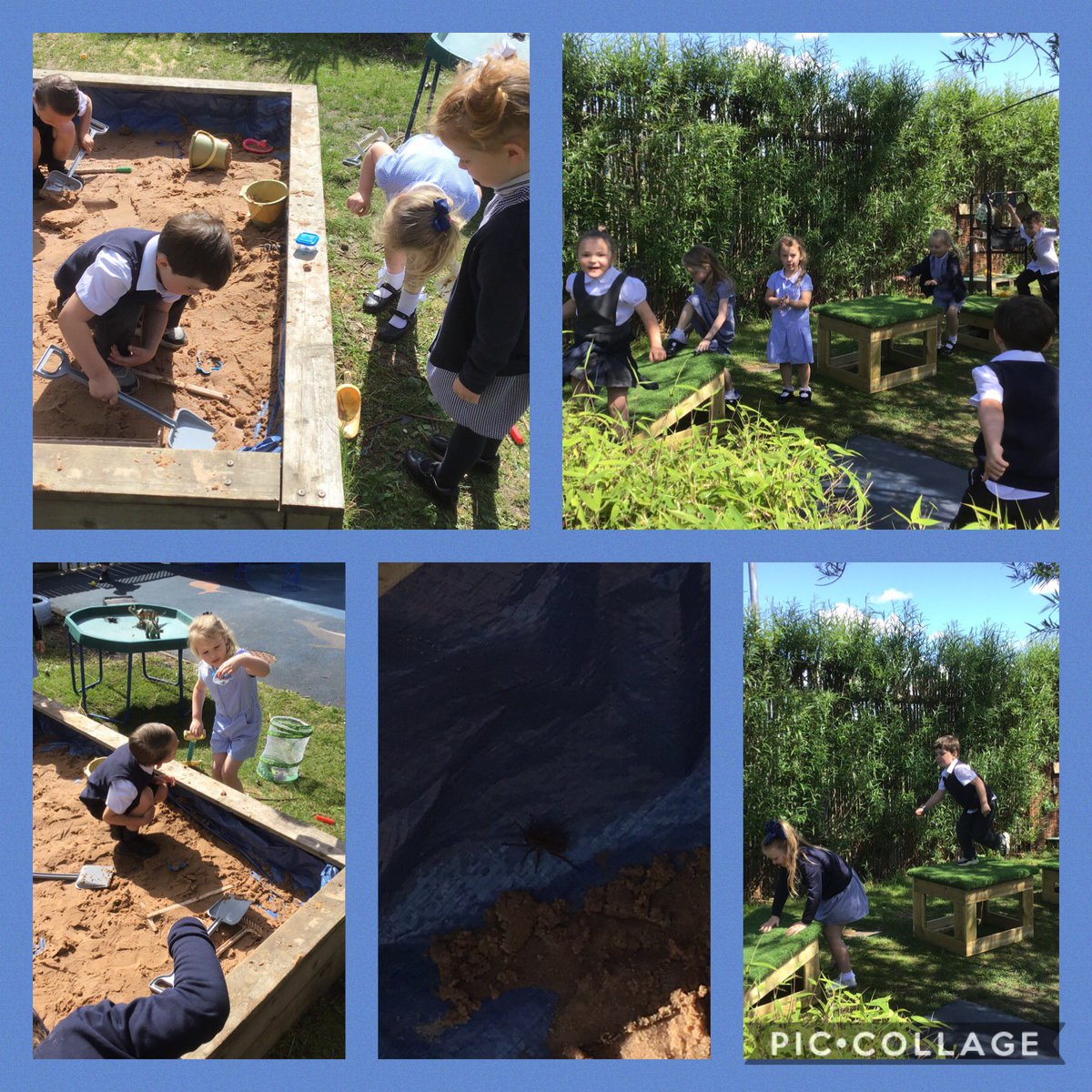 We are really enjoying our outside area in the sunshine. Especially our fabulous sand area where we have found lots of spiders and beetles. We have also been loving our new climbing equipment, thank you so much <a href="/adam_kewn/">Adam Kewn</a>. <a href="/HSayonas/">Croxteth Primary Reception S</a> <a href="/CroxtethC/">CroxtethCPS</a> <a href="/RainbowEduMAT/">Rainbow Education MAT</a> #eyfs #outdoorlearn